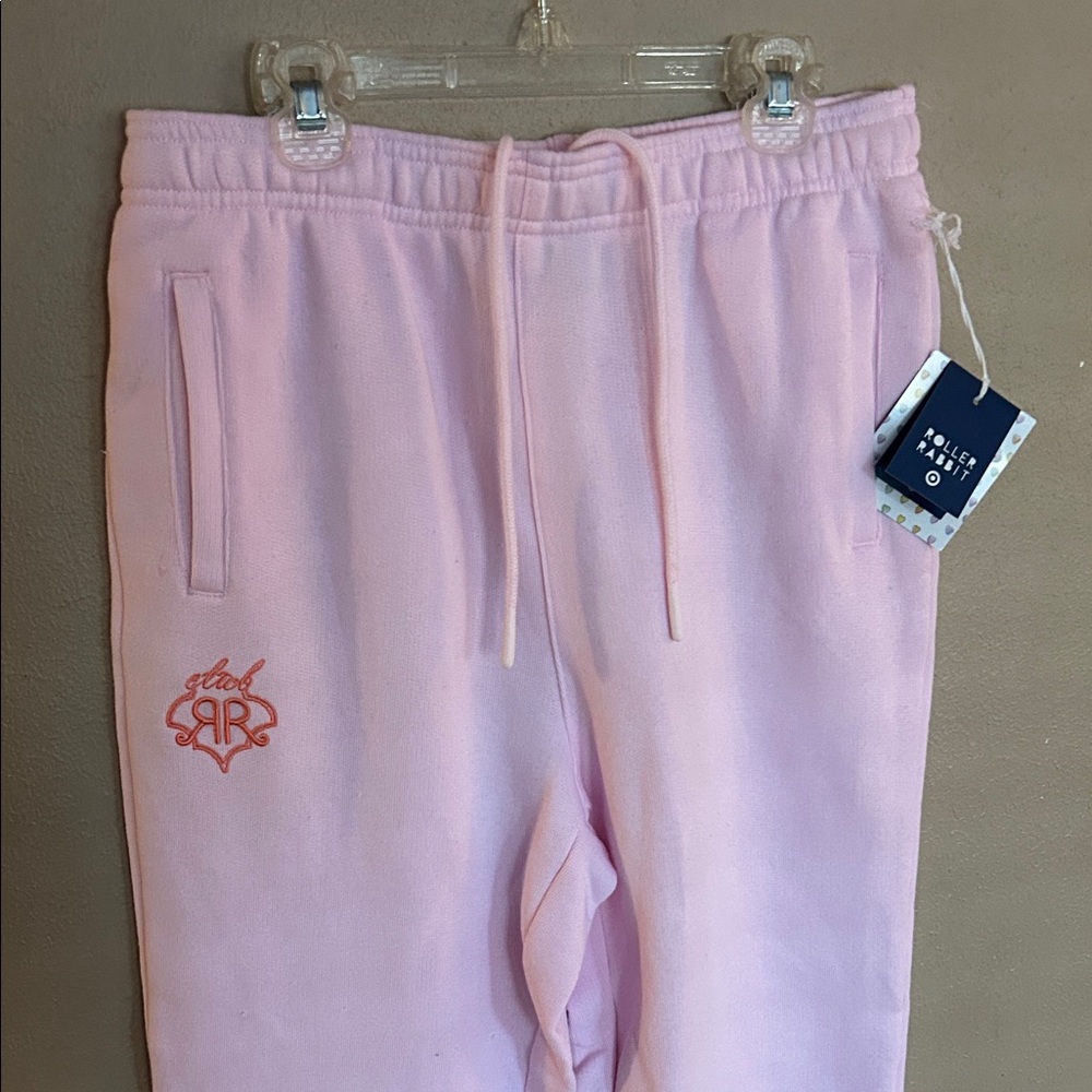 NEW Roller Rabbit x Target soft pink Joggers-large